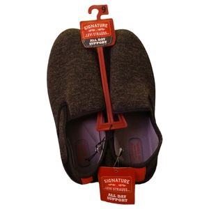 Levi Strauss Black Rugged Clog Slipper 